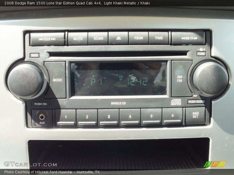 Light Khaki Metallic / Khaki 2008 Dodge Ram 1500 Lone Star Edition Quad Cab 4x4