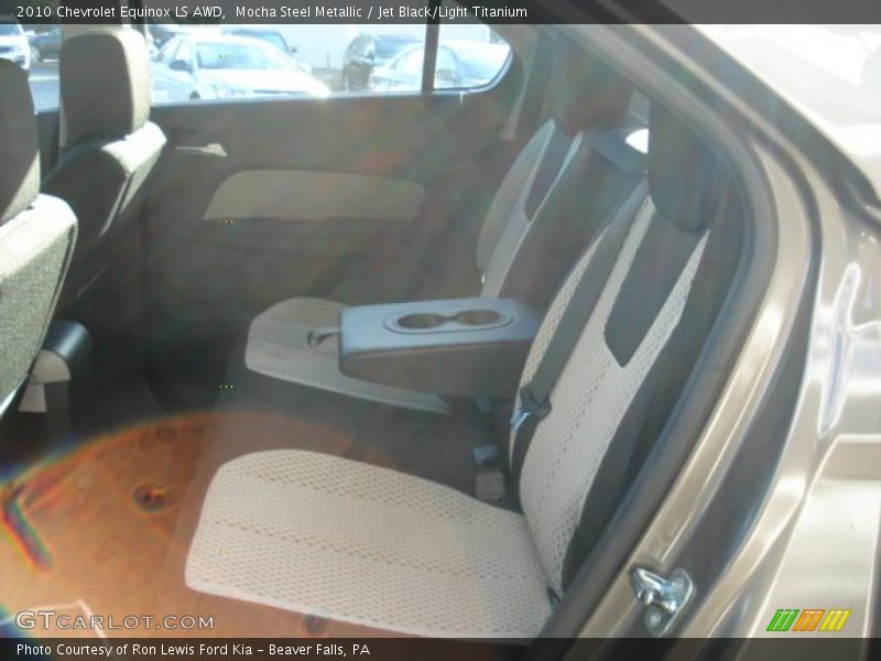 Mocha Steel Metallic / Jet Black/Light Titanium 2010 Chevrolet Equinox LS AWD