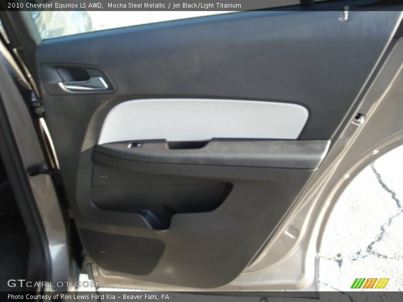 Mocha Steel Metallic / Jet Black/Light Titanium 2010 Chevrolet Equinox LS AWD