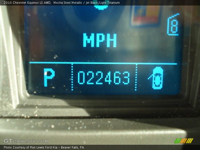 Mocha Steel Metallic / Jet Black/Light Titanium 2010 Chevrolet Equinox LS AWD