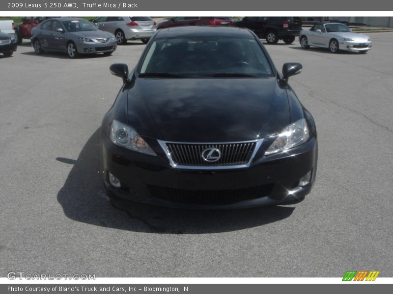 Truffle Mica / Black 2009 Lexus IS 250 AWD