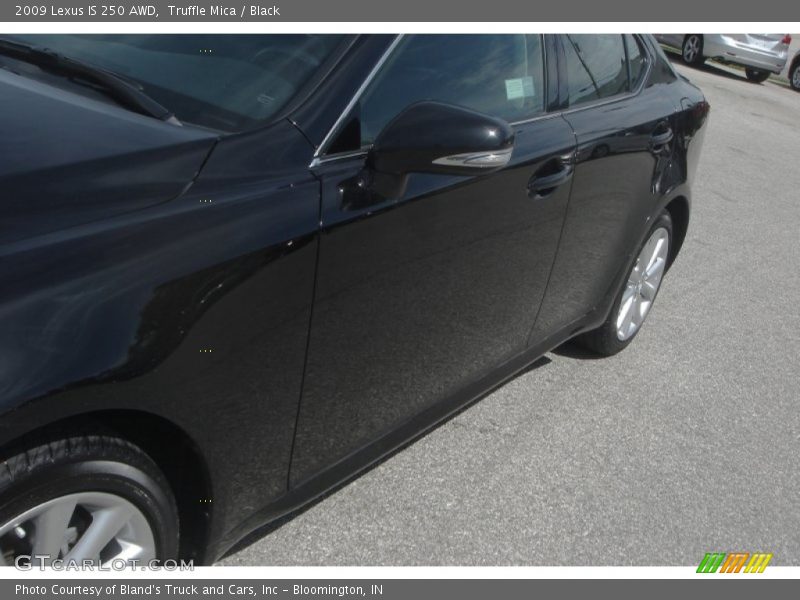 Truffle Mica / Black 2009 Lexus IS 250 AWD
