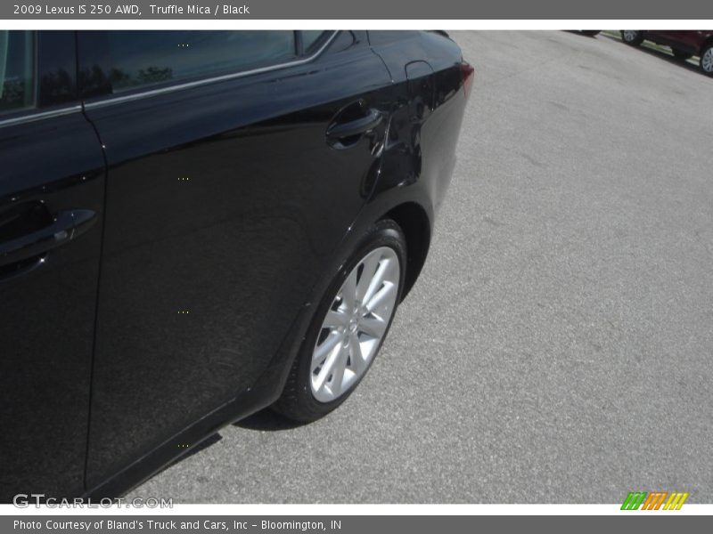 Truffle Mica / Black 2009 Lexus IS 250 AWD
