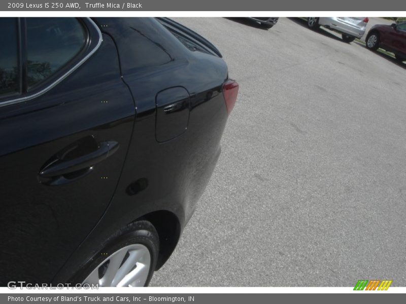 Truffle Mica / Black 2009 Lexus IS 250 AWD