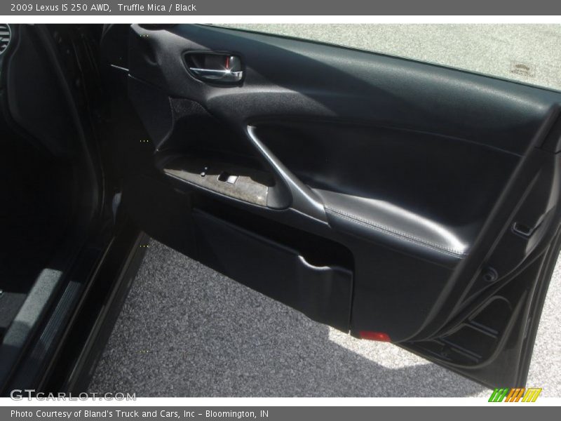 Truffle Mica / Black 2009 Lexus IS 250 AWD