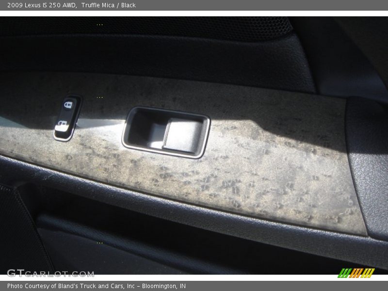 Truffle Mica / Black 2009 Lexus IS 250 AWD