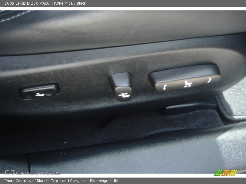 Truffle Mica / Black 2009 Lexus IS 250 AWD