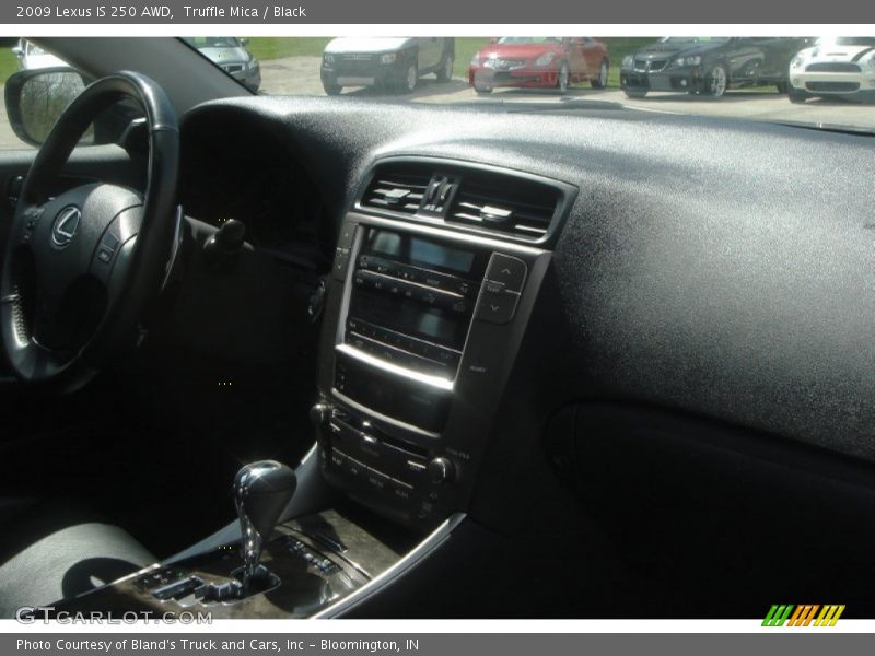 Truffle Mica / Black 2009 Lexus IS 250 AWD