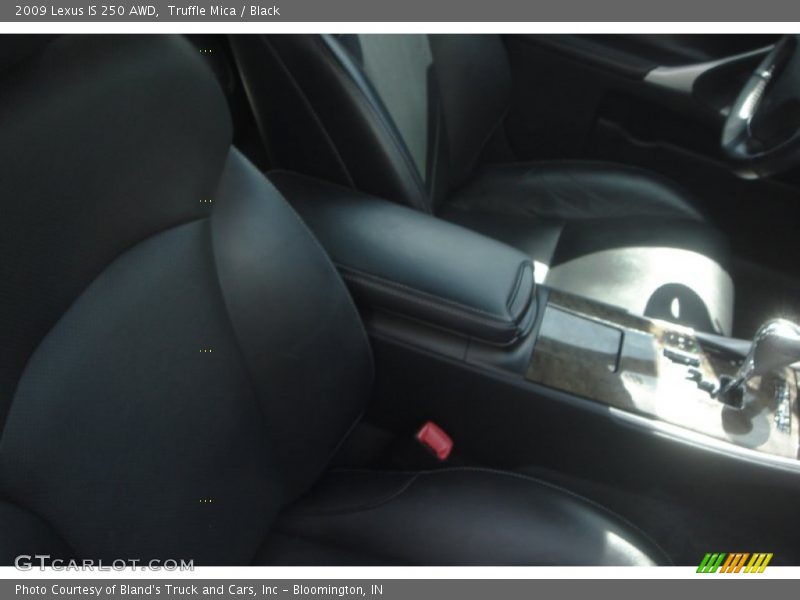 Truffle Mica / Black 2009 Lexus IS 250 AWD