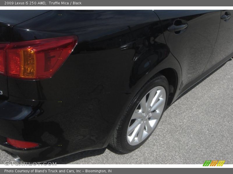 Truffle Mica / Black 2009 Lexus IS 250 AWD