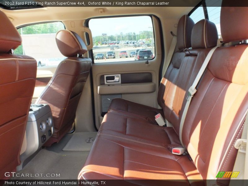 Oxford White / King Ranch Chaparral Leather 2012 Ford F150 King Ranch SuperCrew 4x4