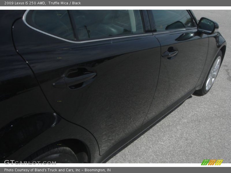 Truffle Mica / Black 2009 Lexus IS 250 AWD