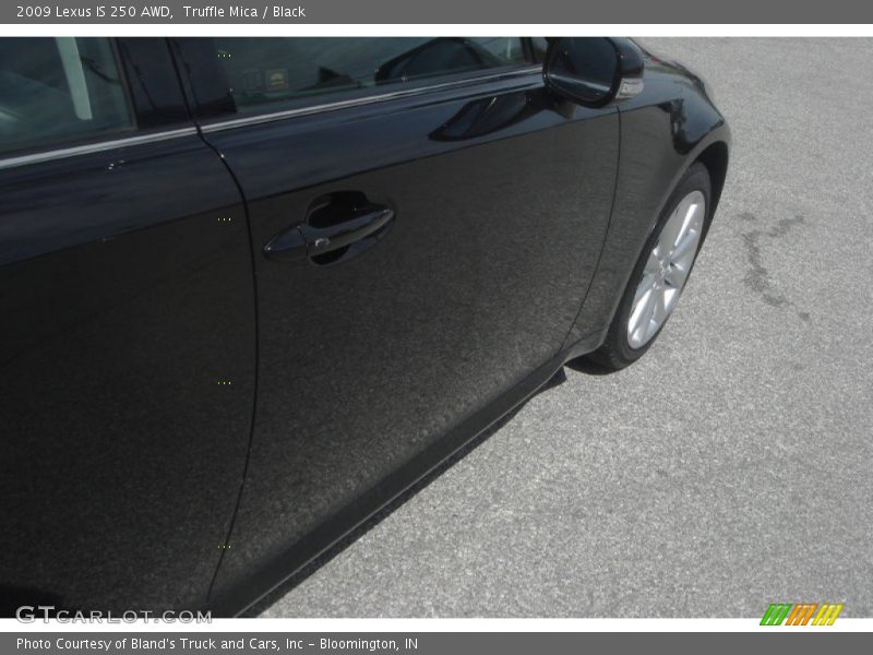 Truffle Mica / Black 2009 Lexus IS 250 AWD