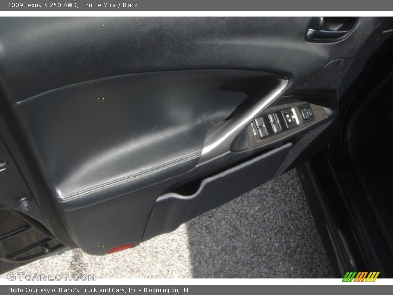 Truffle Mica / Black 2009 Lexus IS 250 AWD