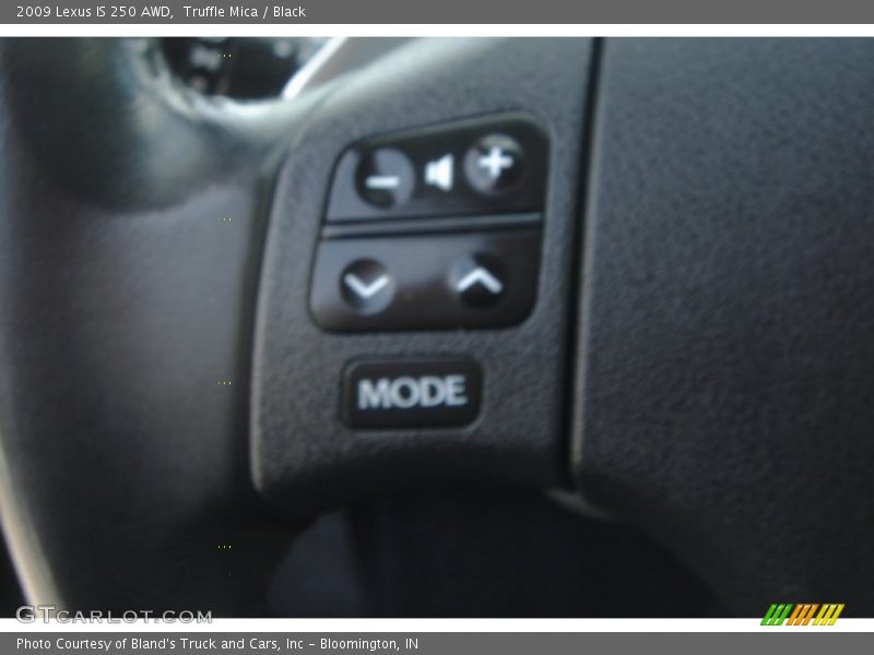 Truffle Mica / Black 2009 Lexus IS 250 AWD