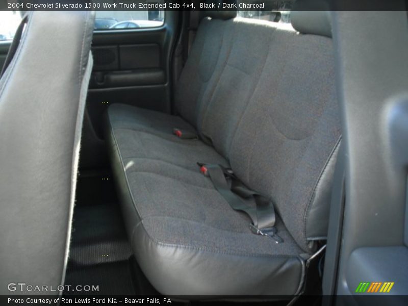 Black / Dark Charcoal 2004 Chevrolet Silverado 1500 Work Truck Extended Cab 4x4