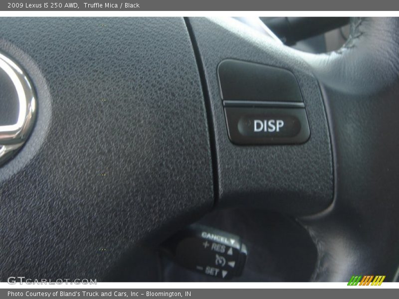 Truffle Mica / Black 2009 Lexus IS 250 AWD