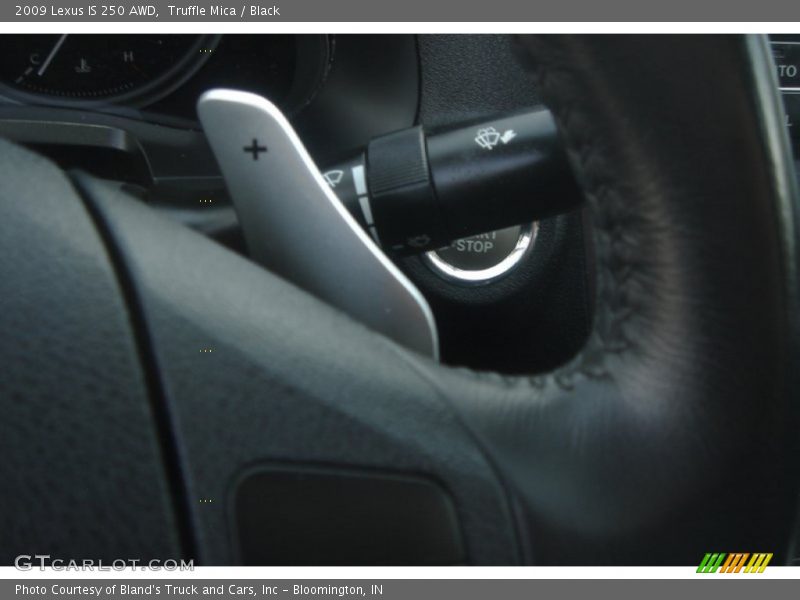 Truffle Mica / Black 2009 Lexus IS 250 AWD