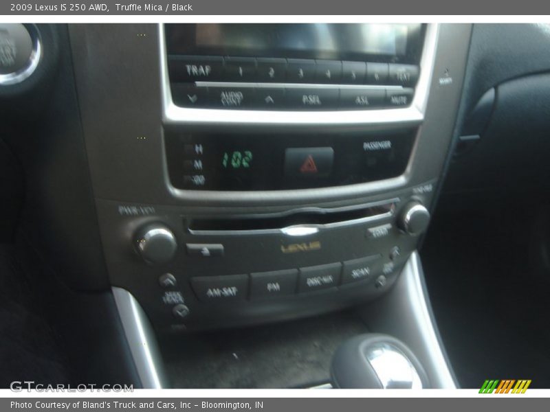 Truffle Mica / Black 2009 Lexus IS 250 AWD