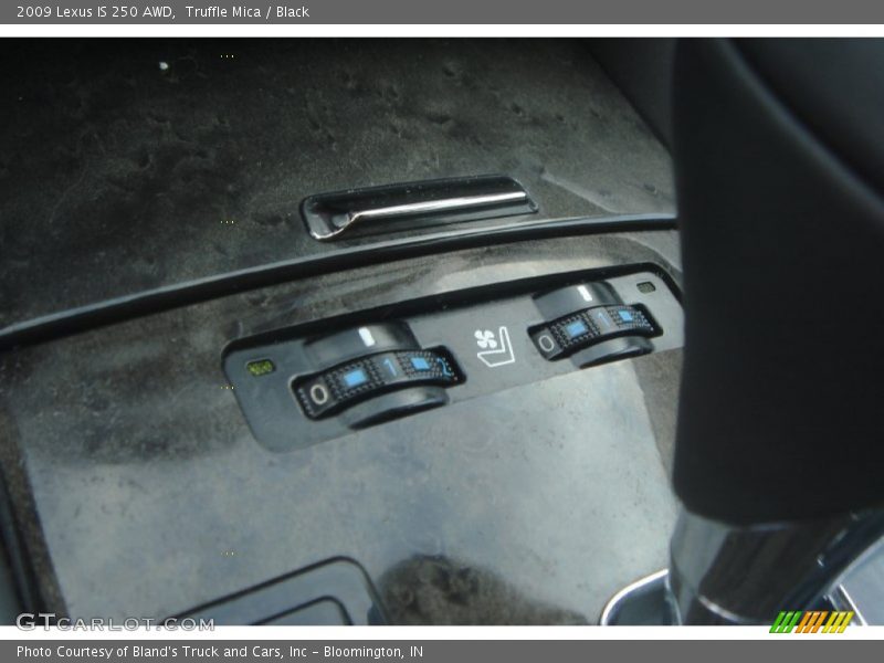Truffle Mica / Black 2009 Lexus IS 250 AWD