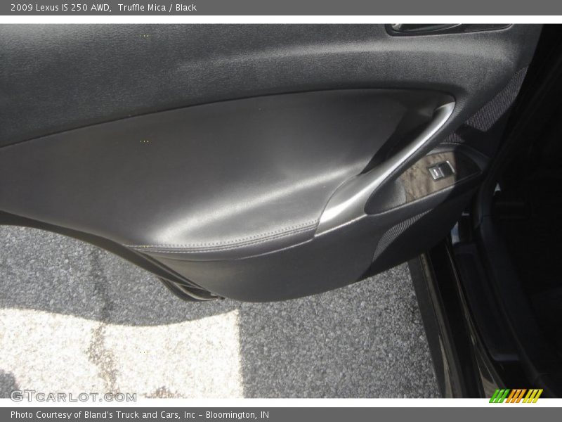 Truffle Mica / Black 2009 Lexus IS 250 AWD