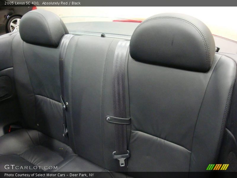 Absolutely Red / Black 2005 Lexus SC 430