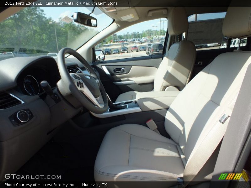 Cinnamon Metallic / Medium Light Stone 2012 Ford Edge SEL