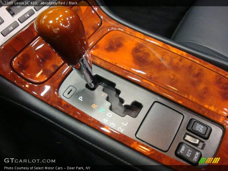 Absolutely Red / Black 2005 Lexus SC 430