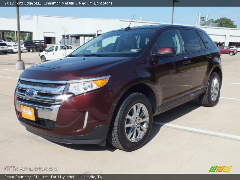 Cinnamon Metallic / Medium Light Stone 2012 Ford Edge SEL