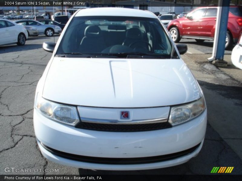 Polar White / Grey 2004 Saturn ION 1 Sedan