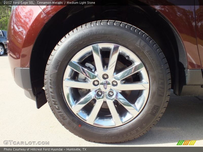 Cinnamon Metallic / Medium Light Stone 2012 Ford Edge SEL
