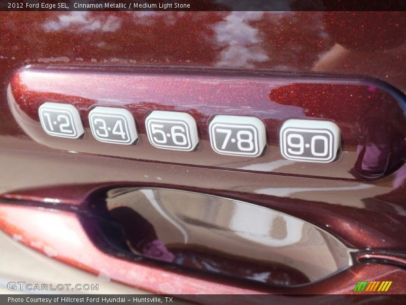 Cinnamon Metallic / Medium Light Stone 2012 Ford Edge SEL