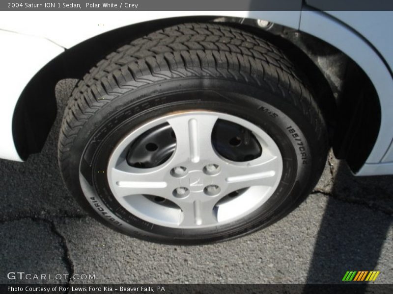 Polar White / Grey 2004 Saturn ION 1 Sedan
