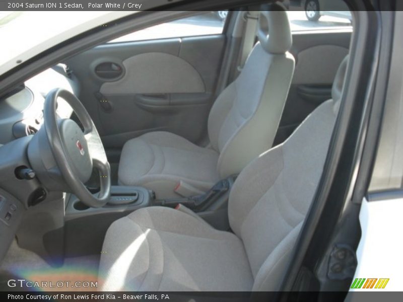 Polar White / Grey 2004 Saturn ION 1 Sedan