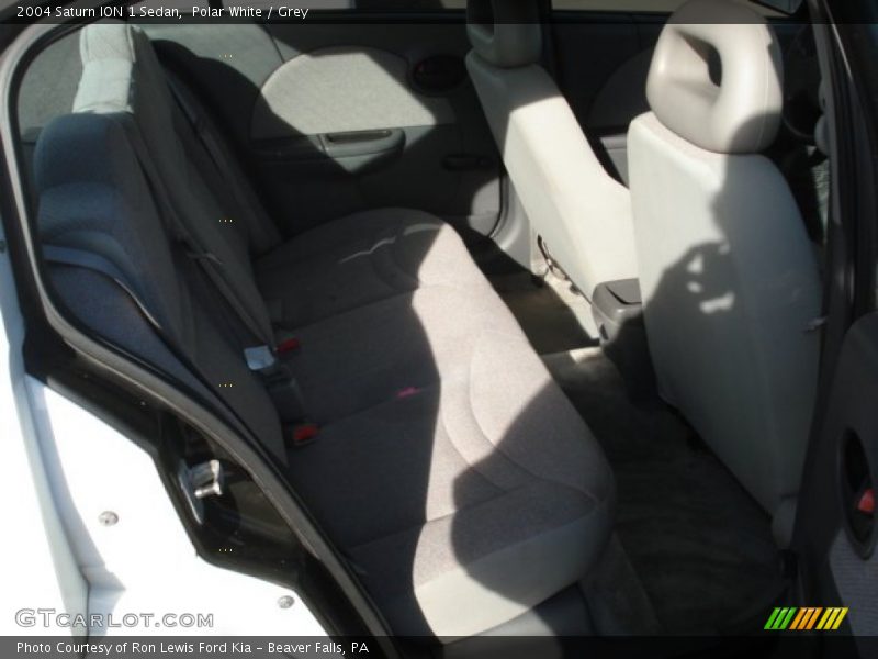 Polar White / Grey 2004 Saturn ION 1 Sedan