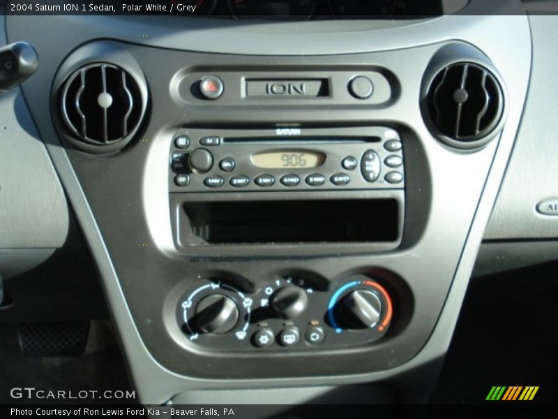 Polar White / Grey 2004 Saturn ION 1 Sedan