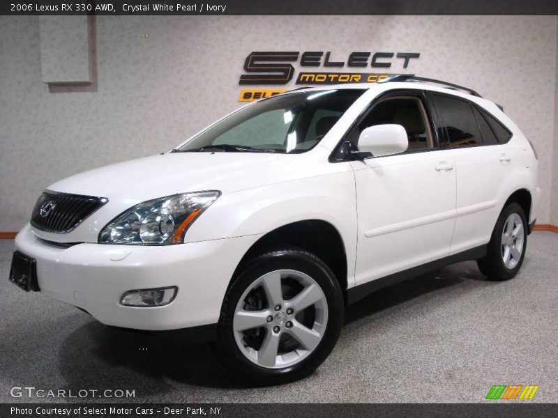 Crystal White Pearl / Ivory 2006 Lexus RX 330 AWD