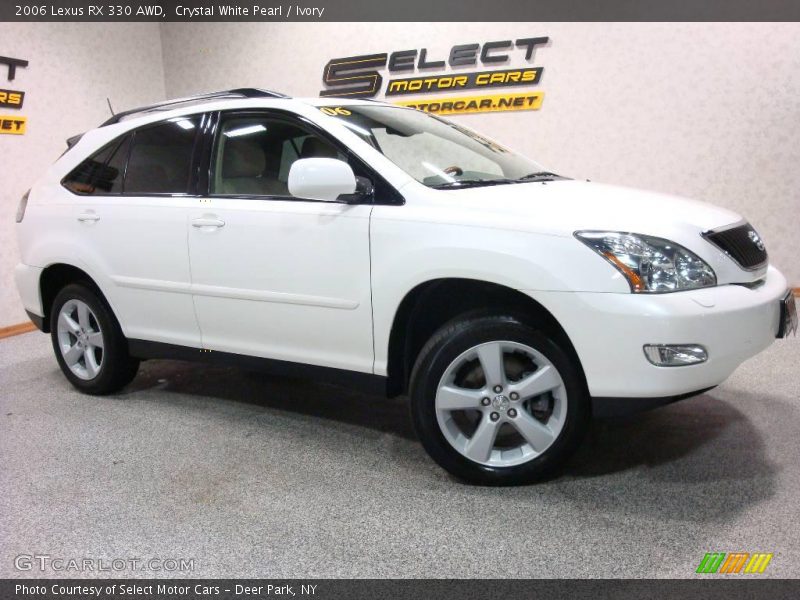 Crystal White Pearl / Ivory 2006 Lexus RX 330 AWD