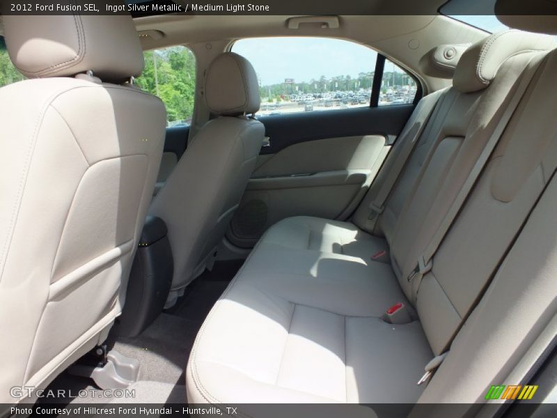 Ingot Silver Metallic / Medium Light Stone 2012 Ford Fusion SEL