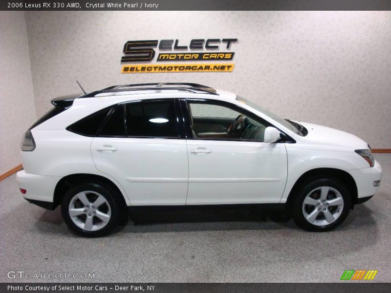 Crystal White Pearl / Ivory 2006 Lexus RX 330 AWD
