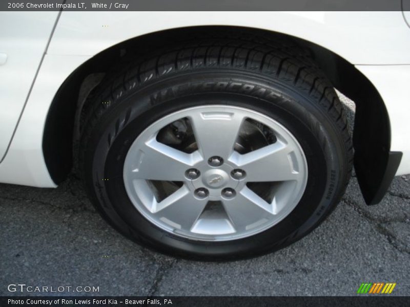 White / Gray 2006 Chevrolet Impala LT