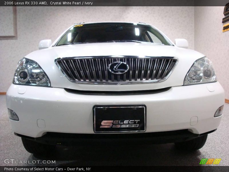 Crystal White Pearl / Ivory 2006 Lexus RX 330 AWD