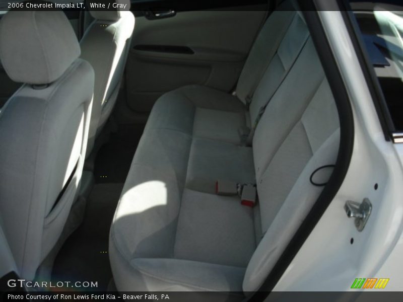 White / Gray 2006 Chevrolet Impala LT