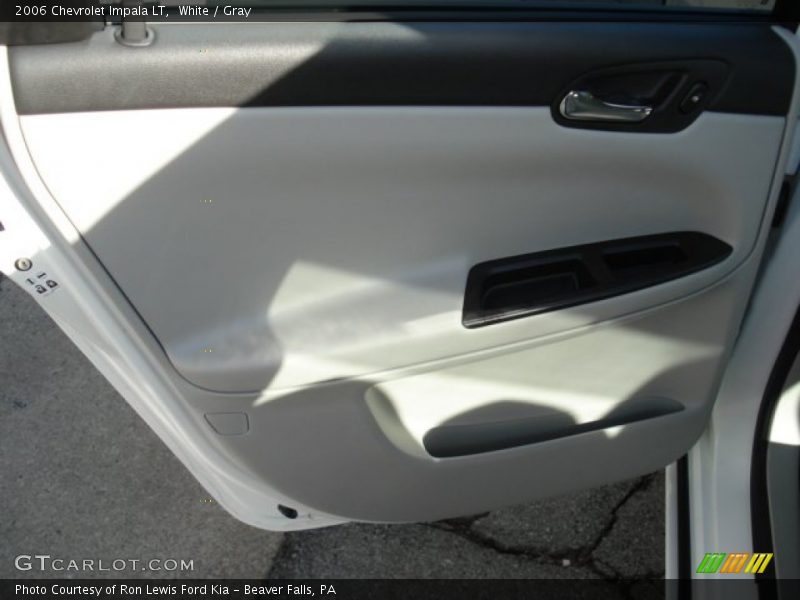 White / Gray 2006 Chevrolet Impala LT
