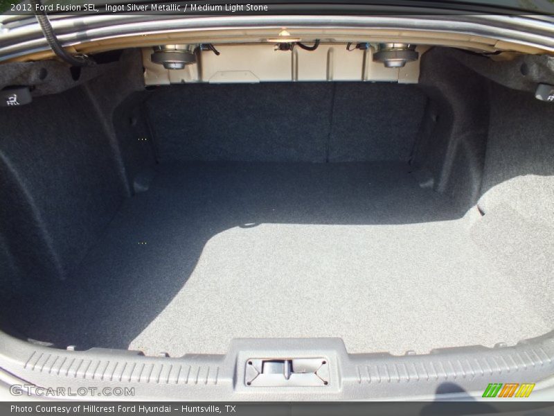 Ingot Silver Metallic / Medium Light Stone 2012 Ford Fusion SEL