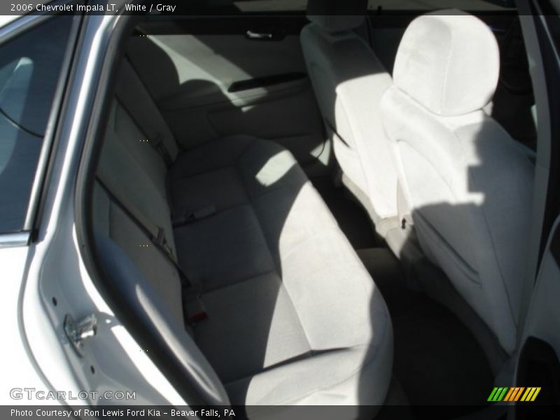 White / Gray 2006 Chevrolet Impala LT