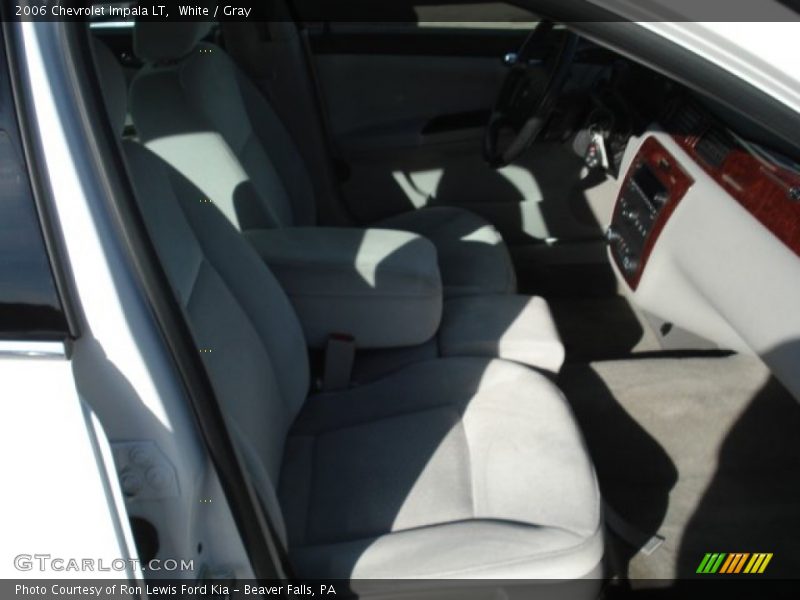 White / Gray 2006 Chevrolet Impala LT
