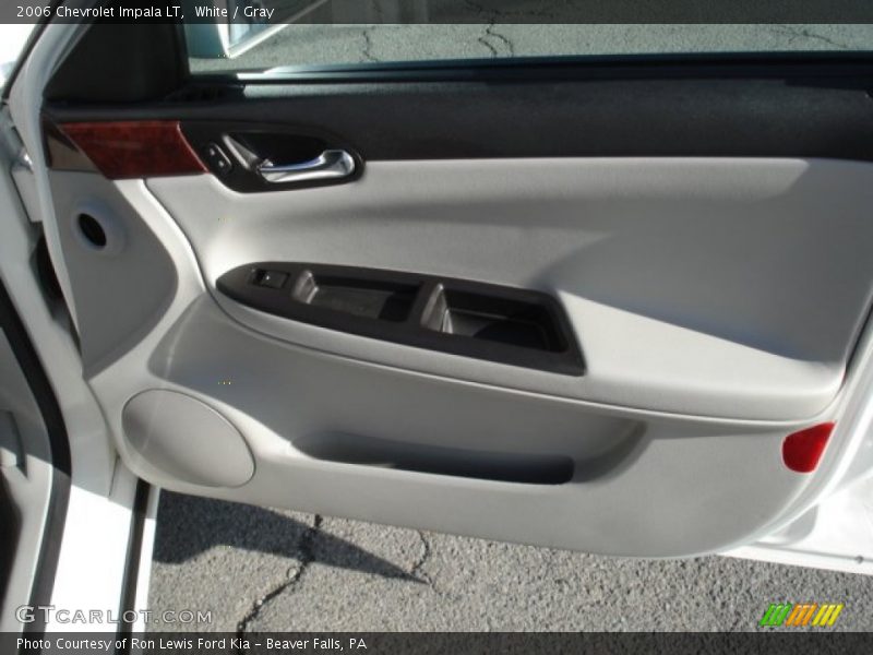 White / Gray 2006 Chevrolet Impala LT