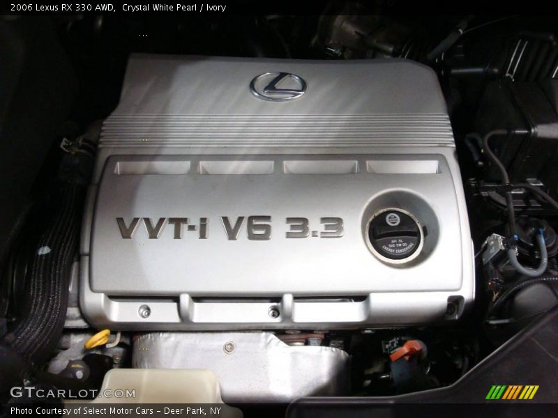 Crystal White Pearl / Ivory 2006 Lexus RX 330 AWD