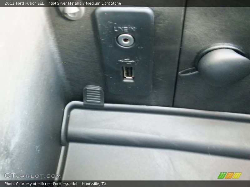 Ingot Silver Metallic / Medium Light Stone 2012 Ford Fusion SEL